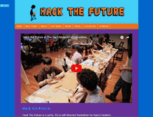 Tablet Screenshot of hackthefuture.org